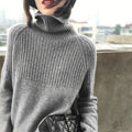 Cashmere Sweater, Long Sleeve Turtleneck for Fall/Winter