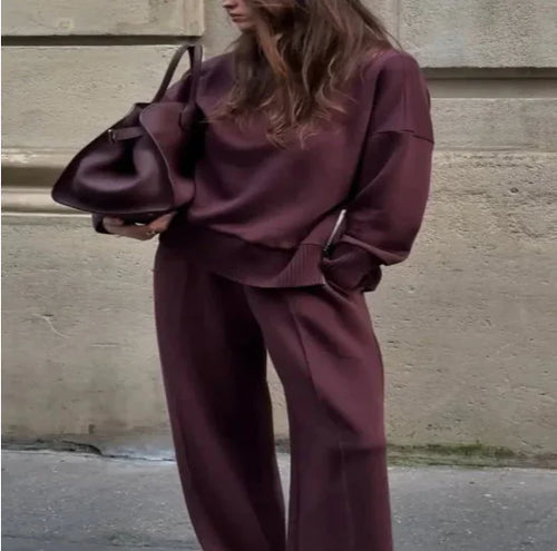 Alessandra Elegant Versatile Knit Sweater Set (One Set)