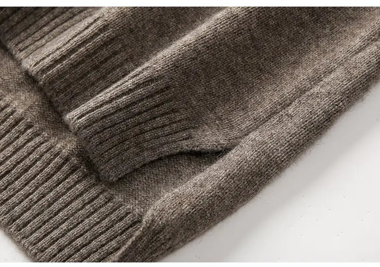 Cashmere Sweater, Long Sleeve Turtleneck for Fall/Winter